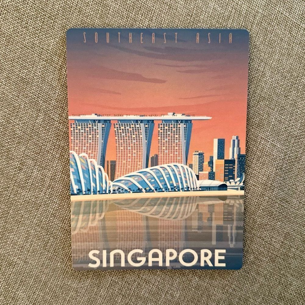 Singapore Souvenir Magnet